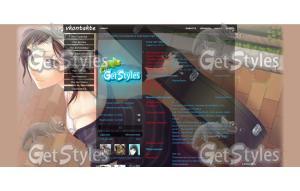 Anime Art тема для контакта
