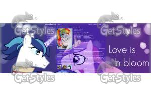 love_is_in_bloom MLP тема для контакта