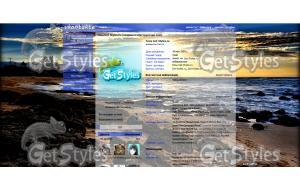 Закат тема для контакта