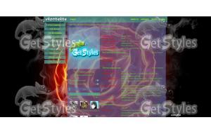 огонь тема для контакта