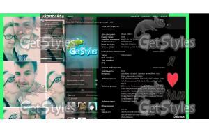 PhotoLab тема для контакта