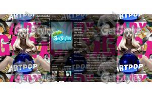 Lady Gaga тема для контакта