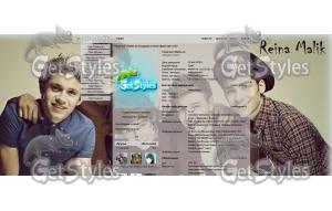 One Direction тема для контакта