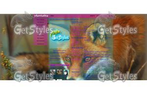 RedFoxEyes тема для контакта