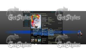 Sonic_соник_скорость_Sega тема для контакта