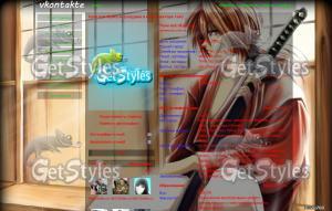 Rurouni Kenshin тема для контакта