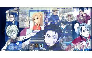 Yuri!!! on Ice тема для контакта