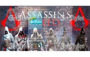Assassins Creed тема для контакта