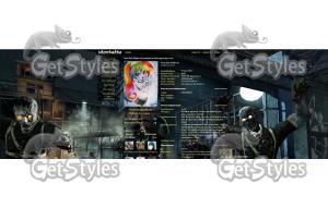 Black ops Zombie тема для контакта