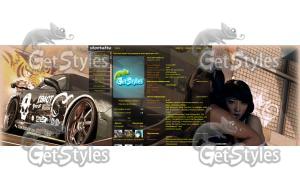 NFS ProStreet тема для контакта
