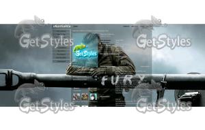 Fury ярость тема для контакта