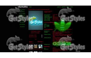 adidas тема для контакта