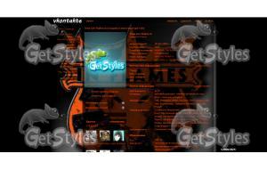 In Flames Logo тема для контакта