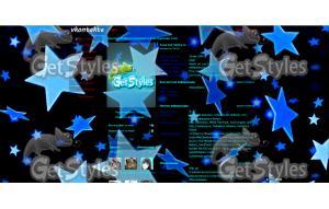 blue star тема для контакта