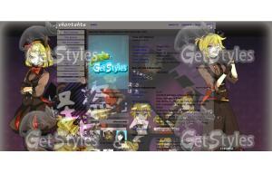 Ren  Len Kagamine тема для контакта