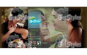 Delena_VampireDiaries тема для контакта