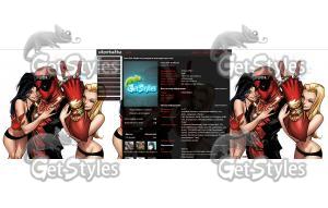 Deadpool тема для контакта