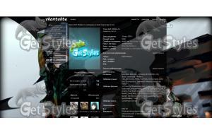 Anime my themes тема для контакта