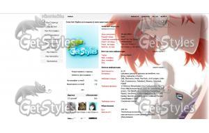Ginger Anime Girl тема для контакта