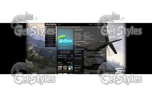 Grand Theft Auto FIVE тема для контакта