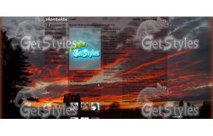 Закат  перел грозой тема для контакта