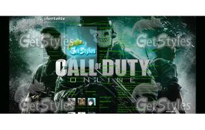 Call of Duty тема для контакта