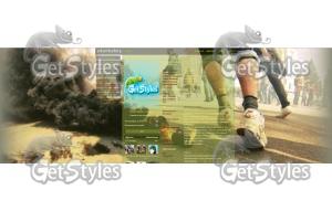 фанатик тема для контакта