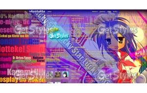 Lucky Star 3 Конатян ^o^ тема для контакта