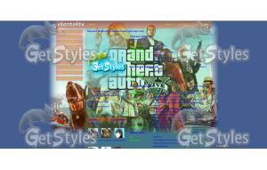 Grand Theft Auto V тема для контакта
