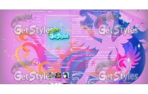 Twilight Sparkle тема для контакта