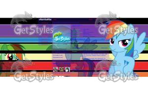 RainbowDash тема для контакта