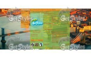 New York тема для контакта