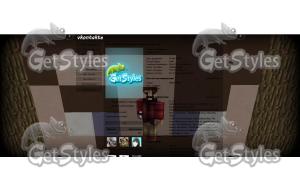 Minecraft Big_min тема для контакта