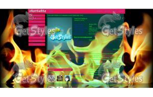 Zega2000 тема для контакта