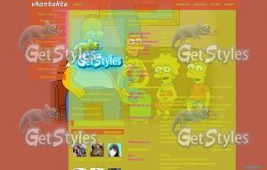 simpsons тема для контакта