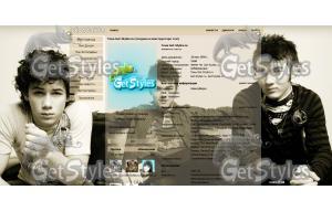 Jonas Brothers тема для контакта