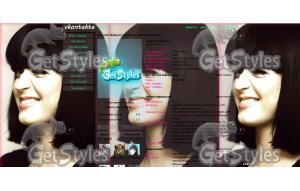 Katy Perry тема для контакта