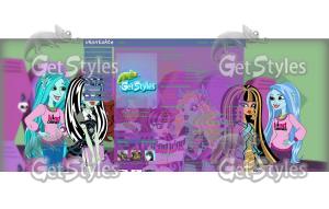 Monster High 1 тема для контакта