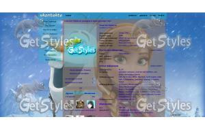 Холодное сердцеFrozenОлаф тема для контакта