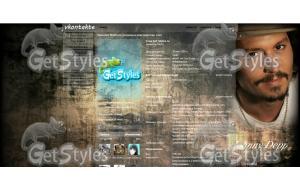 Джонни Депп тема для контакта