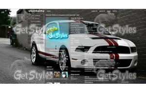 ford shelby GT500 тема для контакта