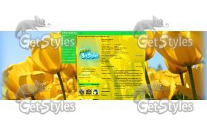 Tulips тема для контакта