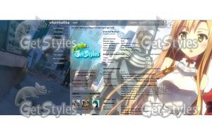 swordartonline тема для контакта