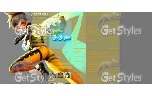Overwatch тема для контакта