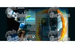 portal 2 тема для контакта