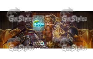 Hearthstone тема для контакта