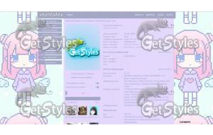 Pastel Heart тема для контакта