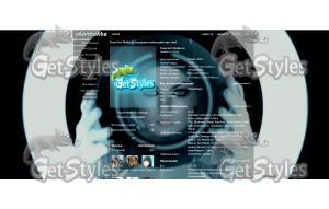 Tron legacy тема для контакта