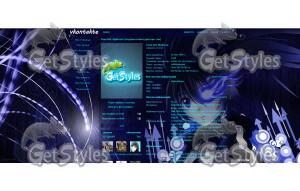 black rock shooter тема для контакта