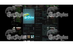 Metro Last Light MP тема для контакта